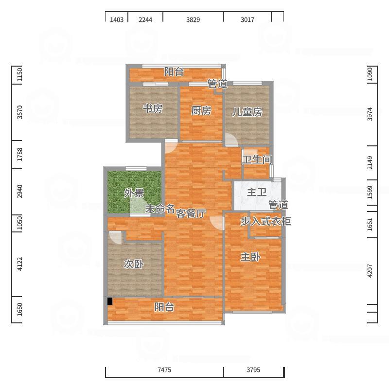 完美体育兔宝宝健康家居案例丨181㎡全网超火的奶油色装修原来这么美！